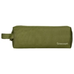 ESTUCHE PORTATODO LIDERPAPEL CLASSIC RECTANGULAR CON ASA 2 CREMALLERAS 210 X80MM VERDE MILITAR
