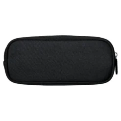 ESTUCHE PORTATODO LIDERPAPEL CLASSIC OVALADO 2 CREMALLERAS CON BOLSILLO DELANTERO 210X90MM NEGRO