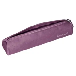 ESTUCHE PORTATODO LIDERPAPEL SLIM CILINDRICO 220X45MM MORADO EMPOLVADO