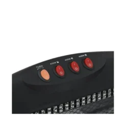 ESTUFA DE CUARZO BLAUPUNKT 1200W TRES NIVELES POTENCIA FUNCION OSCILANTE COLOR NEGRO