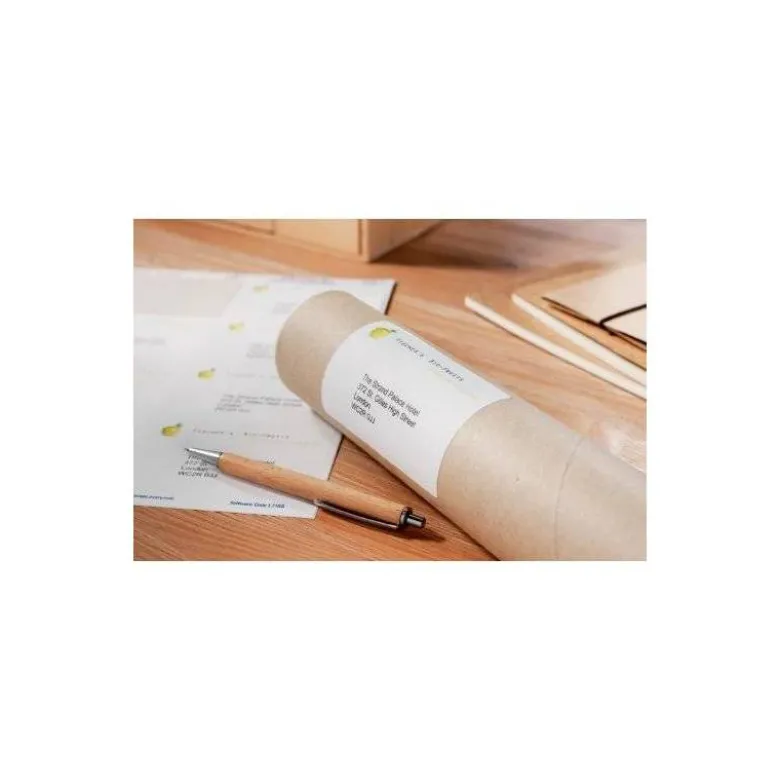 ETIQUETA ADHESIVA AVERY BLANCA PERMANENTE RECICLADA 100% PARA IMPRESORA LASER 99,1X38,1 MM CAJA DE 210