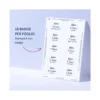 Etiqueta adhesiva Avery 80x50 mm Acetato de Seda removible láser caja de 100