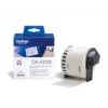 Etiqueta brother dk44205 cinta papel continuo adhesiva removible blanca 62x30,48 mt