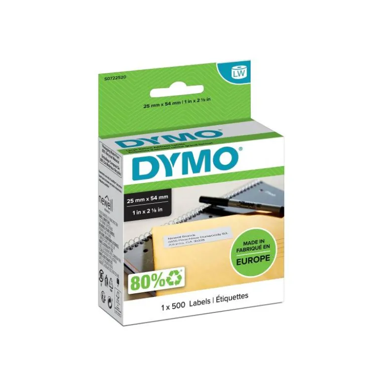 Etiqueta impresora marca Dymo 11352 SO722520