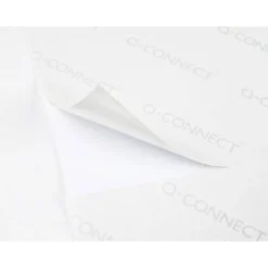 Etiqueta adhesiva Q-Connect kf01581 tamaño 38,1x21,2mm fotocopiadora laser ink-jet. Caja100 hojas A4.