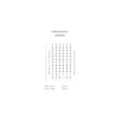 ETIQUETADORA METO CLASSIC S 626/12 1 RODILLO 6 CARACTERES ALFANUMERICO PARA ETIQUETAS 26X12MM