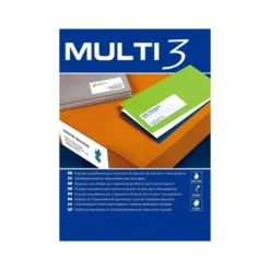 Etiquetas adhesivas marca Apli Multi3 70x37 mm A4