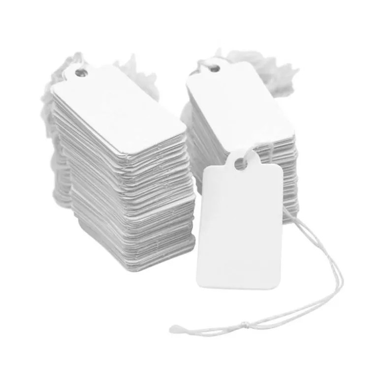 ETIQUETAS COLGANTES Q-CONNECT 28X43 MM CAJA DE 500 UNIDADES