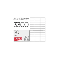 Etiquetas Adhesivas marca Apli 1270