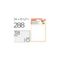 Etiquetas Adhesivas marca Liderpapel Obsequio 10x 38 mm