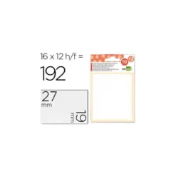 Etiquetas Adhesivas marca Liderpapel Obsequio 19 x 27 mm