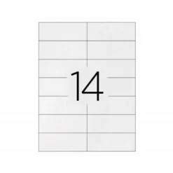 Etiquetas Adhesivas marca Q-Connect 105 x 42,3 mm
