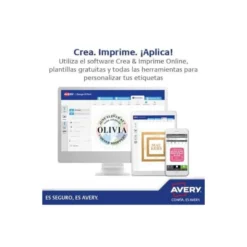 Etiquetas Adhesivas Removibles Avery