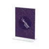 EXPOSITOR SOBREMESA ARCHIVO 2000 CON FORMA T POLIESTIRENO TRANSPARENTE DIN A3 VERTICAL DOBLE CARA 115X300X425 MM