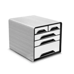 Fichero cajones CEP para 5 cajones mixtos color Blanco/Negro
