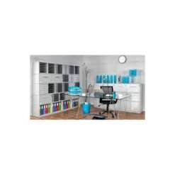 Fichero cajones de sobremesa 8409c 356x316x303 mm 9 cajones color gris