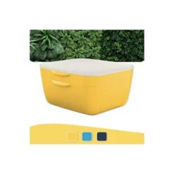 FICHERO CAJONES DE SOBREMESA LEITZ COSY 2 CAJONES AMARILLO