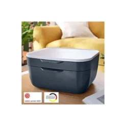 FICHERO CAJONES DE SOBREMESA LEITZ COSY 2 CAJONES GRIS