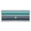 FICHERO CAJONES DE SOBREMESA CEP MOOV UP RECICLADO 80% CON CERRADURA 2 CAJONES COLOR AZUL/GRIS 275X369X146 MM