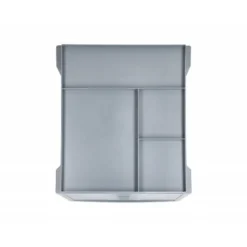 FICHERO CAJONES DE SOBREMESA Q-CONNECT BANDEJA ORGANIZADORA SUPERIOR 6 CAJONES COLOR GRIS OPACO