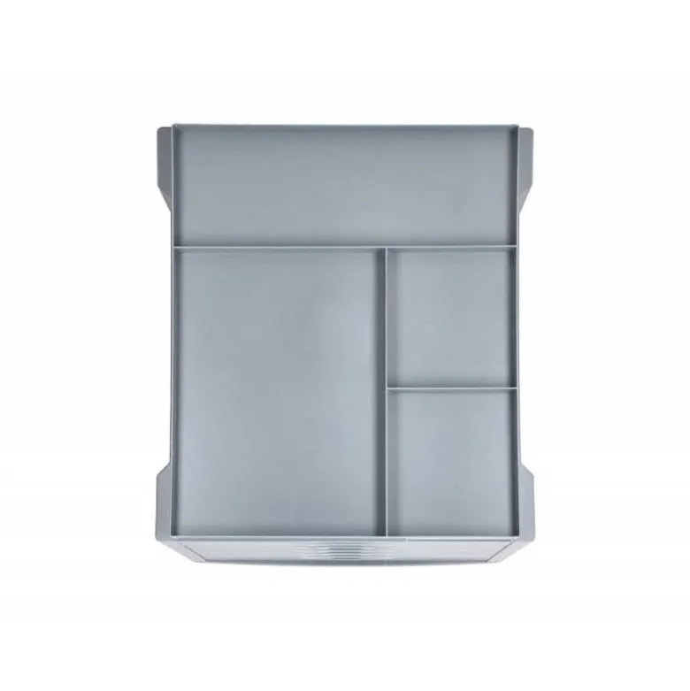 FICHERO CAJONES DE SOBREMESA Q-CONNECT BANDEJA ORGANIZADORA SUPERIOR 6 CAJONES COLOR GRIS OPACO