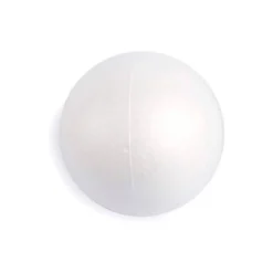 FIGURA DE ESPUMA BLANCA LIDERPAPEL BOLA DE 2 CM BOLSA CON 20 UNIDADES