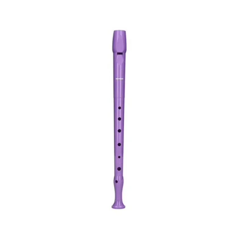 FLAUTA HOHNER 9508 COLOR LAVANDA FUNDA VERDE Y TRANSPARENTE