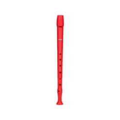 Flauta Hohner 9508 Plástico color Rojo