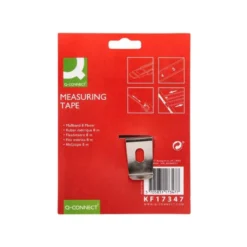 FLEXOMETRO Q-CONNECT DE 8 MT CON FRENO MATERIAL ANTICHOQUE 25 MM DE ANCHO