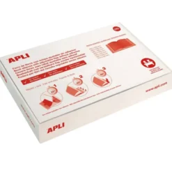 FORRALIBRO APLI PVC CON SOLAPA AJUSTABLE ADHESIVO 285X295 MM