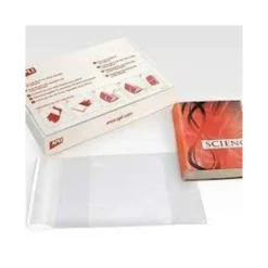 FORRALIBRO APLI PVC CON SOLAPA AJUSTABLE ADHESIVO 285X295 MM