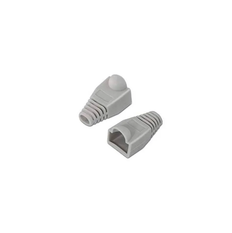 FUNDA PROTECTORA DE CABLE NANOCABLE RJ45 COLOR COLOR GRIS
