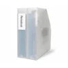 Funda autoadhesiva q-connect para lomo de carpeta 55x102mmpack de 6 unidades.