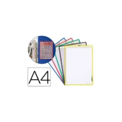 Funda colgante Tarifold vertical Din A4 colores surtidos pack de 5