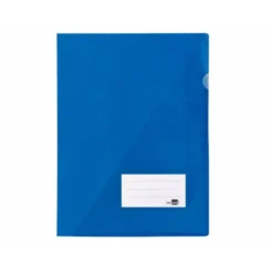 Funda dossier uñero con solapa Liderpapel Din A4 color azul