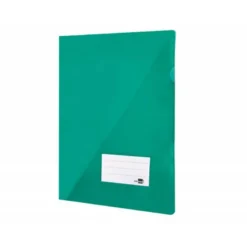 Funda dossier uñero con solapa Liderpapel Din A4 color verde