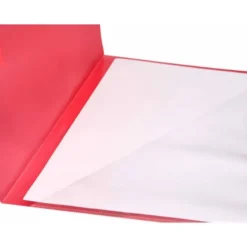 Funda dossier uñero con solapa Liderpapel Din A4 color rojo
