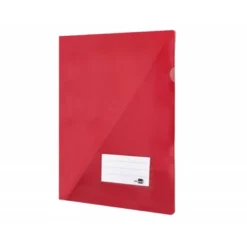 Funda dossier uñero con solapa Liderpapel Din A4 color rojo