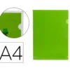 Funda dossier uñero Din A4 color verde