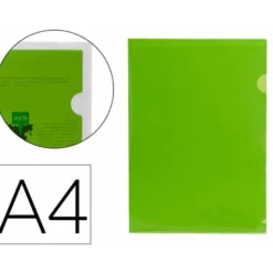 Funda dossier uñero Din A4 color verde
