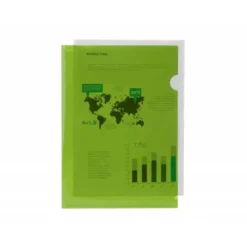 Funda dossier uñero Din A4 color verde