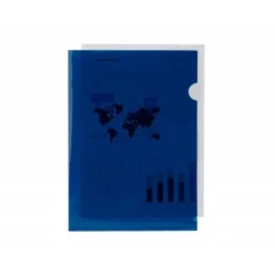 Funda dossier uñero Din A4 color azul
