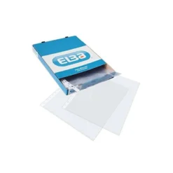Funda multitaladro de Elba Din A4 piel de naranja 90 micras caja 100 unidades