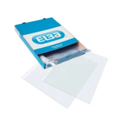 Funda multitaladro de Elba folio cristal 70 micras caja 100 unidades