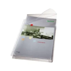 Funda Multitaladro Esselte con Fuelle y solapa DIN A4 Cristal 170 MC 200 hojas 5 uds