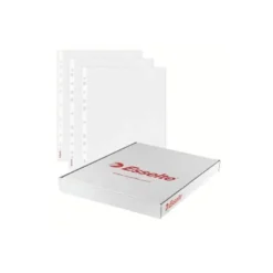 Funda Multitaladro Esselte DIN A4 Piel de Naranja 16 taladros 80 MC Caja de 100 uds