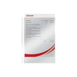 Funda Multitaladro Esselte Tamaño Folio Cristal 16 taladros 80 MC Caja 100 uds