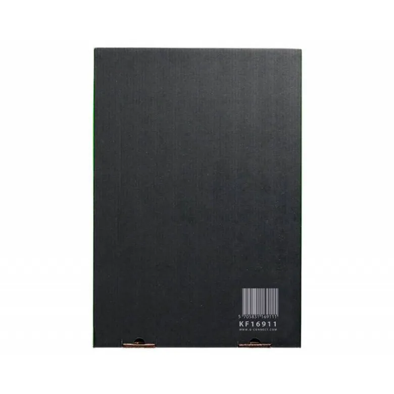 Funda Multitaladro Q-Connect DIN A4 80 MC Piel de Naranja 10 uds