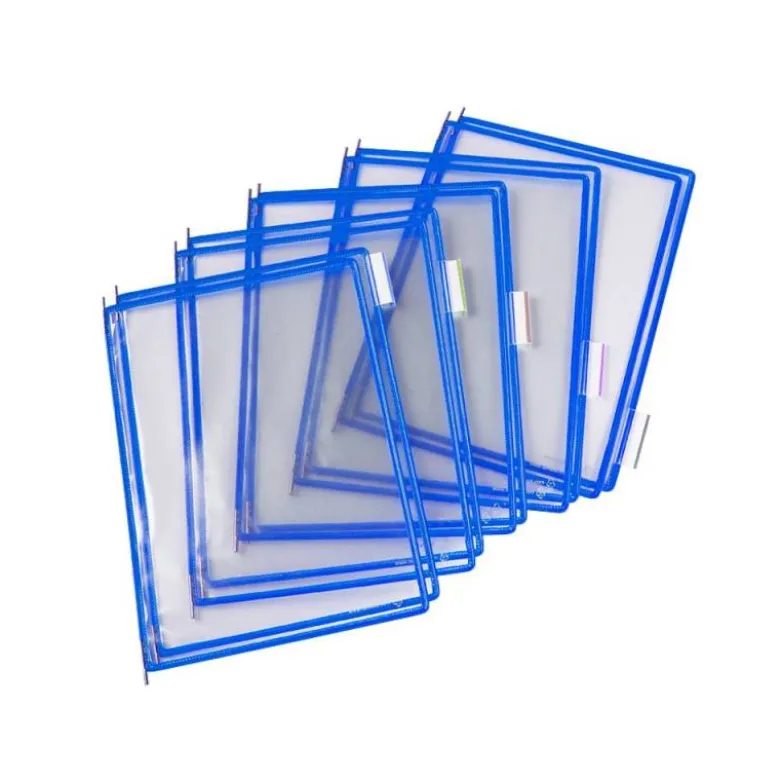 Funda portacatalogo Tarifold Din A4 color azul pack de 10
