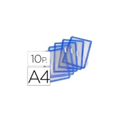 Funda portacatalogo Tarifold Din A4 color azul pack de 10